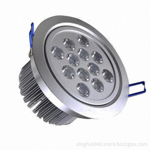 Downlight, 12x1W, with 110/220V AC voltage and 50,000 hours lifespan